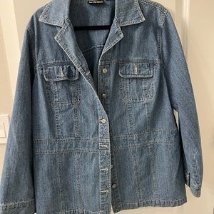 Style & Co Jean Jacket 16W